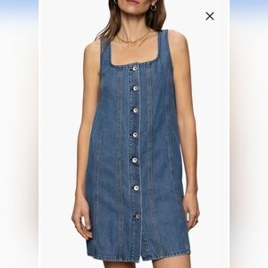 Sanctuary Women's Medium Cotton Denim Dress